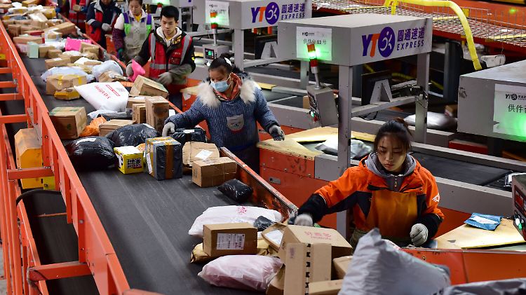 China dürfte als einzige große Volkswirtschaft in diesem Jahr ein positives Wirtschaftswachstum aufweisen.