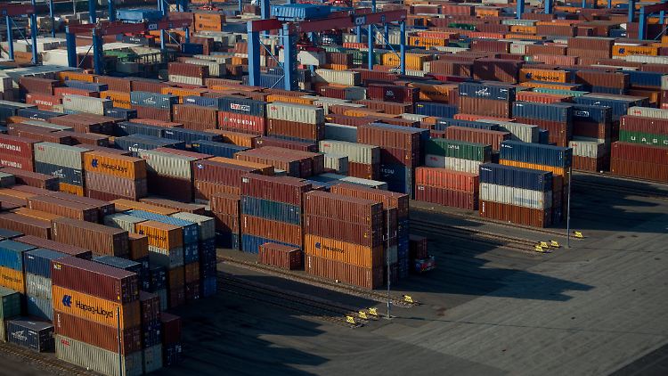 In einem Schiffscontainer sollen die Drogen in den Hamburger Hafen gelangt sein.