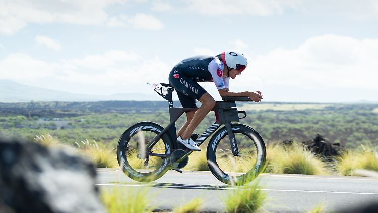 Triathlon-Legende Jan Frodeno errang seinen Titel auf Hawaii im vergangenen Jahr auf einer Canyon-Maschine.