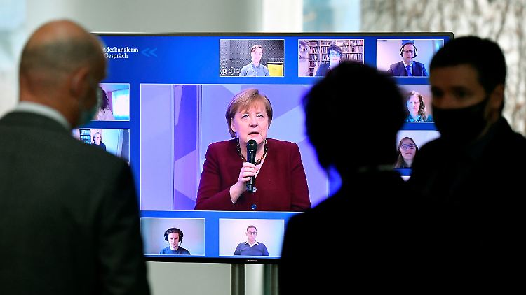 Die Kanzlerin ist nach eigenen Worten "beunruhigt".