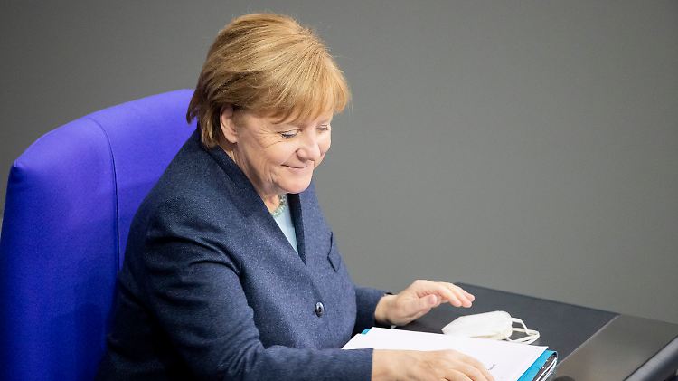 Merkel stellte sich zum letzten Mal in diesem Jahr den Fragen der Abgeordneten.