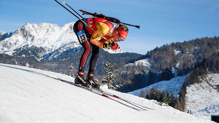 Läuft nicht so gut, der Ski.