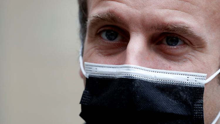 Präsident Macron leidet unter einer Corona-Erkrankung. Sein Zustand scheint aber stabil.