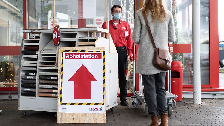 Mancherorts ist die Abholung per "Click and Collect" erlaubt, anderswo wiederum nicht.