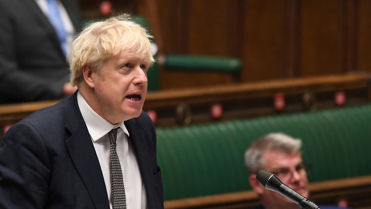 Trotz Annäherungen nicht sehr optimistisch: Boris Johnson.