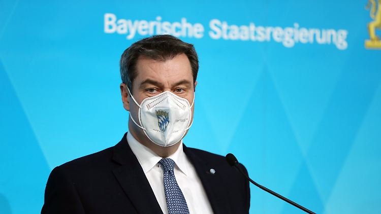 Weihnachten auf jeden Fall zu Hause: Markus Söder.