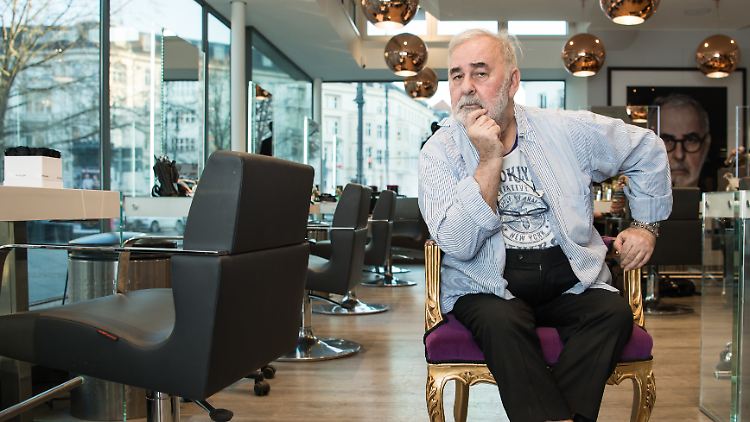 Udo Walz zu Lebzeiten in seinem Salon Ku'32.