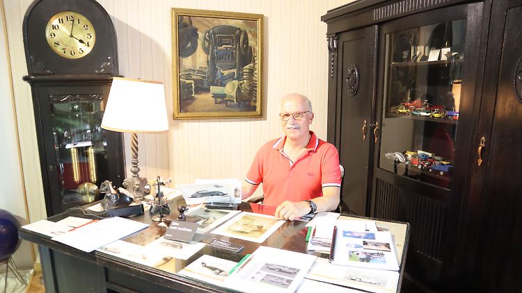 Zur Grundmann-Sammlung zählt auch das Büro von Rometsch-Designer Beeskow.