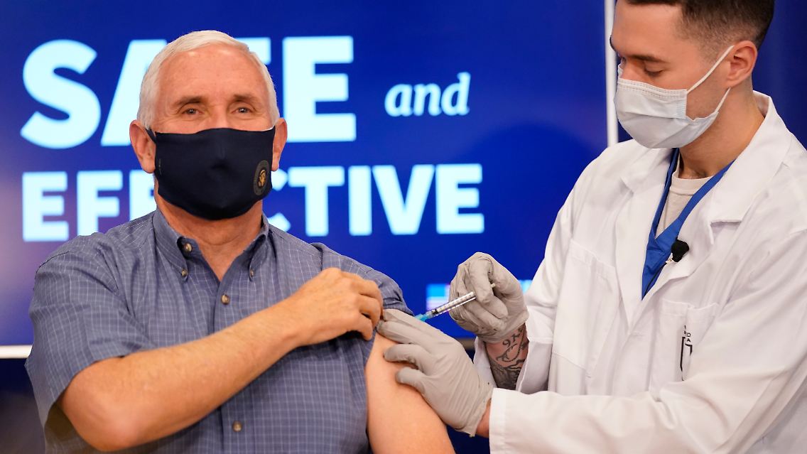 Pence: "Ich habe nichts gemerkt."