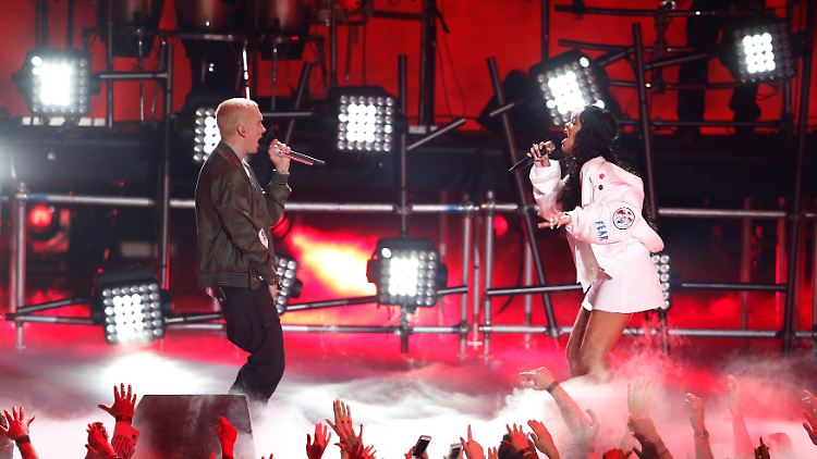 Eminem und Rihanna arbeiteten immer wieder zusammen, traten sogar gemeinsam auf.