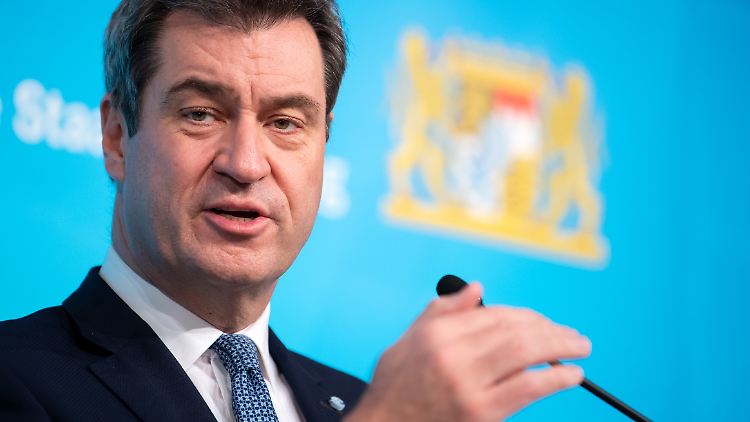 CSU-Chef Söder will eine übereilte Kandidatenkür vermeiden.