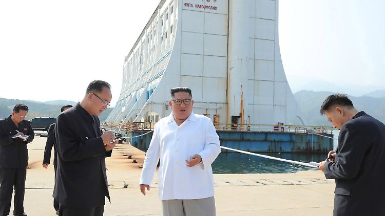 Kim war 2019 in der Region, er fand es "schäbig".
