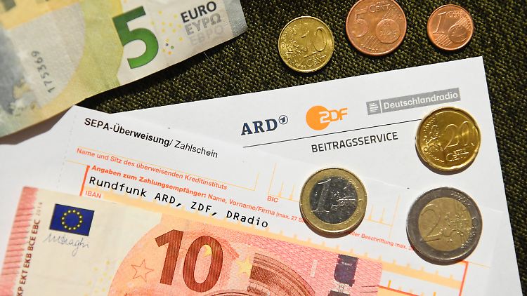 Der Rundfunkbeitrag bleibt erstmal bei 17,50 Euro.