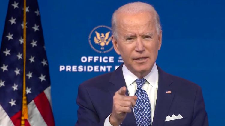 Joe Biden will die Schuldigen des Hackerangriffs zur Rechenschaft ziehen.