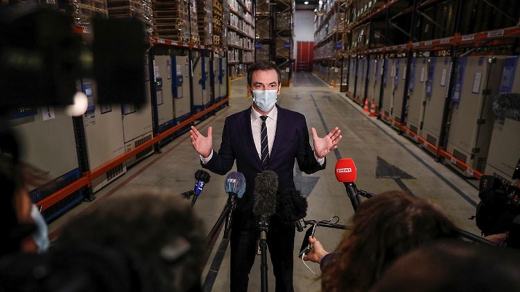 Frankreichs Gesundheitsminister Véran streitet ab, eine Impfpflicht einführen zu wollen.