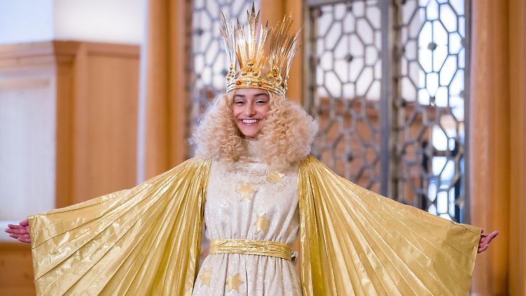 Christkind Benigna Munsi musste sich dieses Jahr sicher ganz andere Sorgen anhören als sonst.