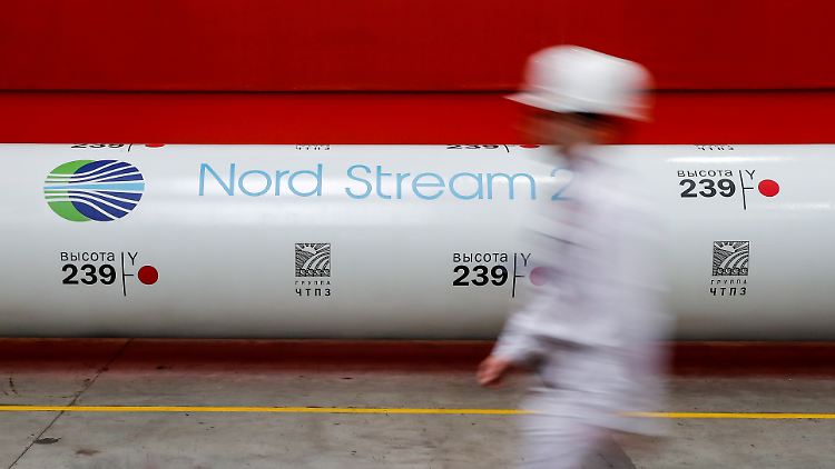 Fast fertig, aber eben nur fast: Die USA sind nicht begeistert von das Gas-Pipeline aus Russland.