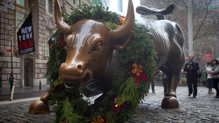 An Heiligabend wird an der Wall Street noch gehandelt.