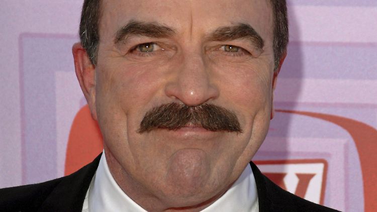 Tom Selleck war schon immer Schnäuzer-Träger. 