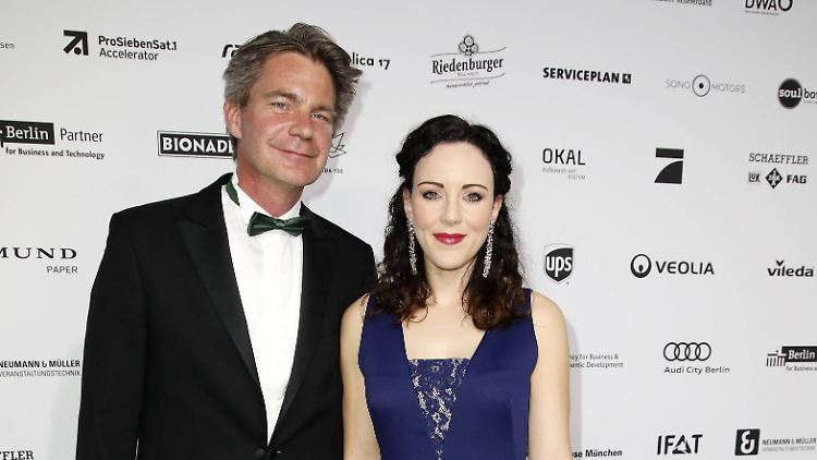 Jasmin Wagner mit ihrem Noch-Ehemann Frank Sippel.