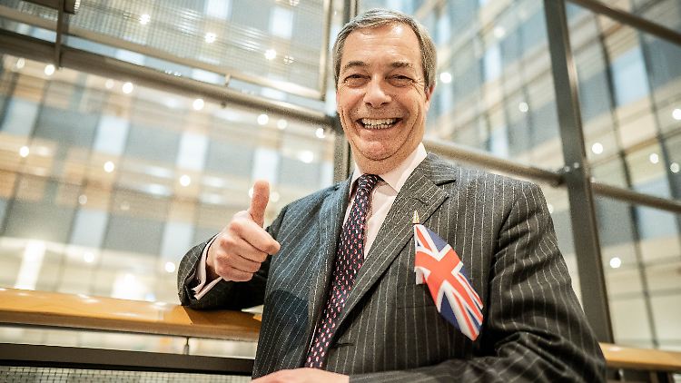 Nigel Farage sieht den Brexit-Deal als Erfolg von Premier Johnson. 
