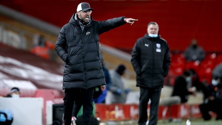Mal wieder (zu) lautstark an der Seitenlinie: Liverpool-Coach Jürgen Klopp.