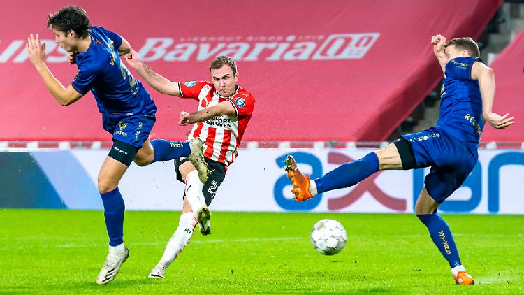 Traf bisher viermal für seinen neuen Verein: Mario Götze will mit PSV Eindhoven Meister werden.
