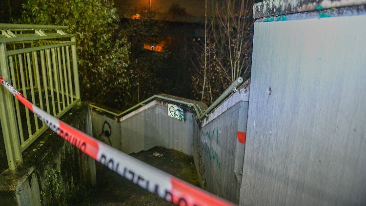 An dieser Unterführung wurde der Prediger getötet.