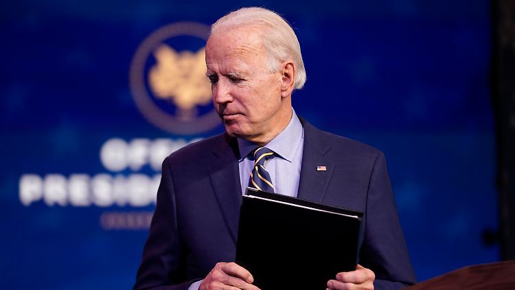 Besonders das Verhalten des Pentagons beklagt Biden.