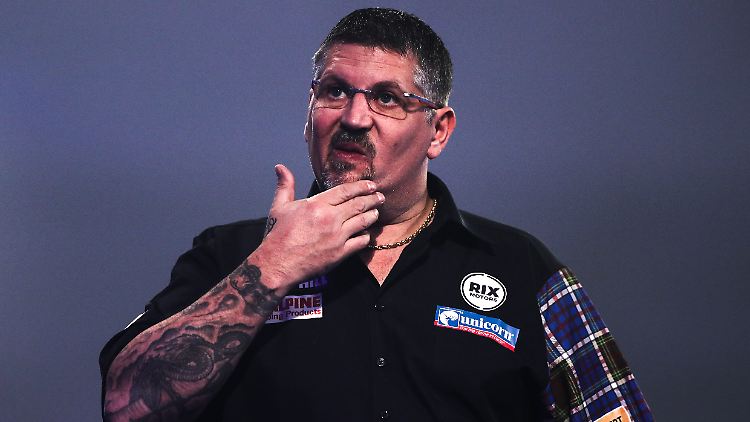 Gary Anderson gewinnt, ist aber trotzdem stinksauer.
