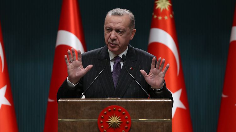 "Wichtigster Vertrag seit 25 Jahren": Der türkische Präsident Erdogan Mitte Dezember.
