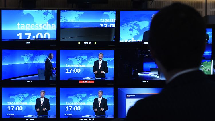 Wegen technischer Probleme musste die "Tagesschau" um 17:00 Uhr abgebrochen werden.