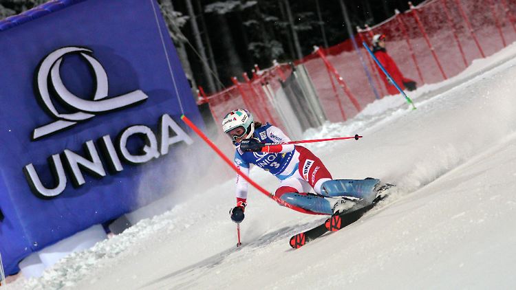 Die Schnellste in Semmering: Michell Gisin.