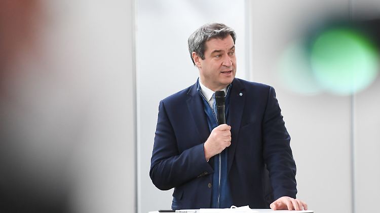 Söder erwartet ein "spannendes Rennen um Platz 1" mit den Grünen.