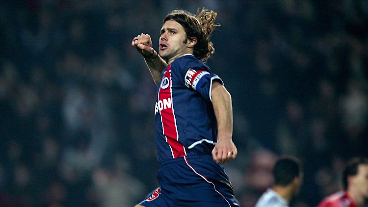 Pochettino im PSG-Trikot.