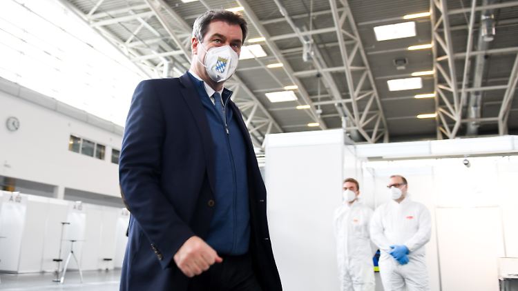 Bayerns Ministerpräsident Markus Söder ist für eine Verlängerung des Lockdowns bis Ende Januar.
