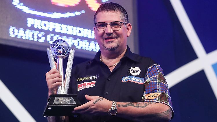 Gary Anderson verpasst seinen dritten WM-Titel, wird zum dritten Mal Zweiter.