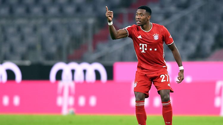 Auf Abschiedstour in Rot: David Alaba.