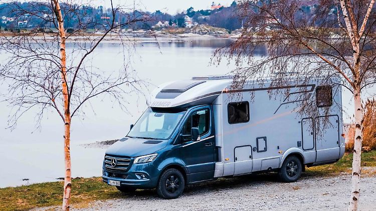 Die Hymer B-Klasse T680 Modern-Comfort ist mit Abstand der teuerste Teilintegrierte im Dreigestirn des Tests.