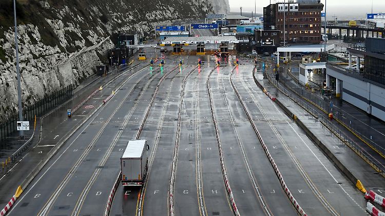 Chaos sieht anders aus: Gelassenheit in Dover.