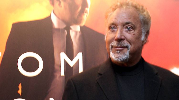 Seine Impfung verlief ohne Komplikationen: "Sexbomb" Tom Jones.