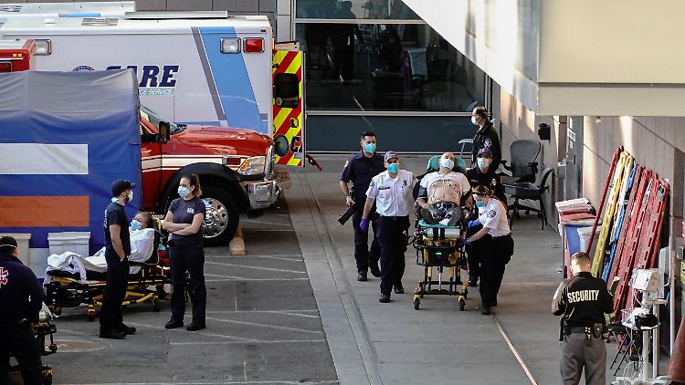 Die Notaufnahmen von Los Angeles können kaum noch weitere Patienten versorgen.