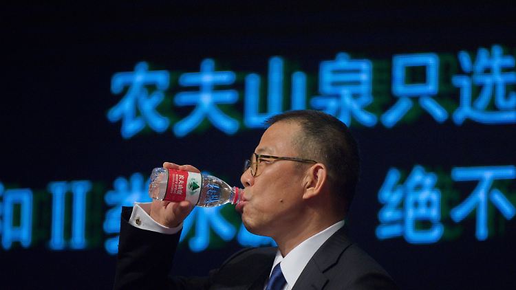 Zhong Shanshan ist der reichste Mann Chinas. 