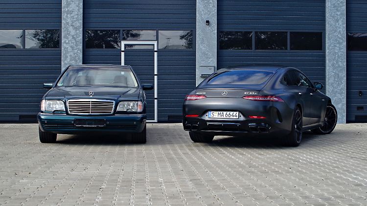 Hier vereinen sich Luxus und Sport und machen Mercedes S 600 7.0 AMG und AMG GT 63 S Viertürer zu Brüdern im Geiste.