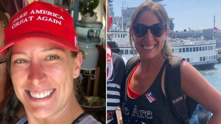 Fanatische Trump-Anhängerin: Ashli Babbitt. 