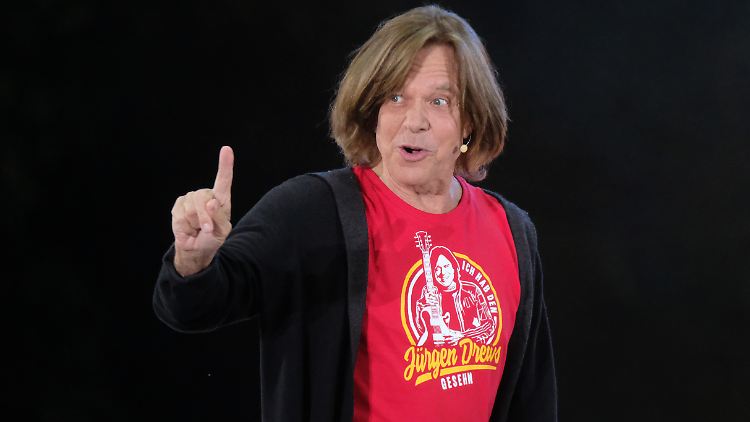 Aufgemerkt, er ist Großvater: Jürgen Drews.