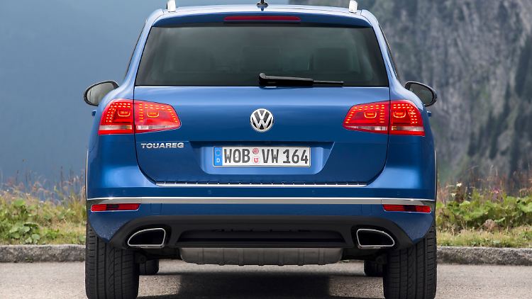Hinter der Heckklappe des VW Touareg stehen gut 700 Liter Stauraum bereit.