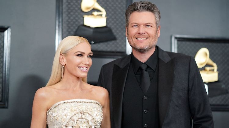 Seit vergangenem Oktober verlobt: Gwen Stefani und Blake Shelton