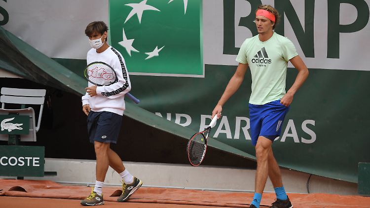 Nach einem halben Jahr ist Schluss: David Ferrer (links) und Alexander Zverev gehen getrennte Wege.