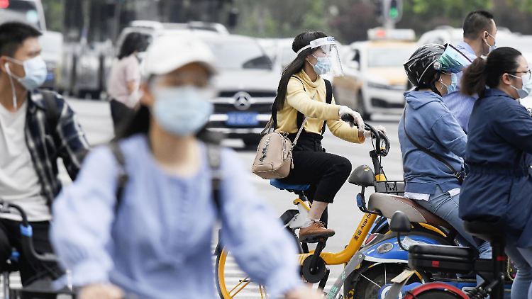 In der zentralchinesischen Millionenmetropole Wuhan war das Coronavirus Ende 2019 erstmals aufgetreten. 